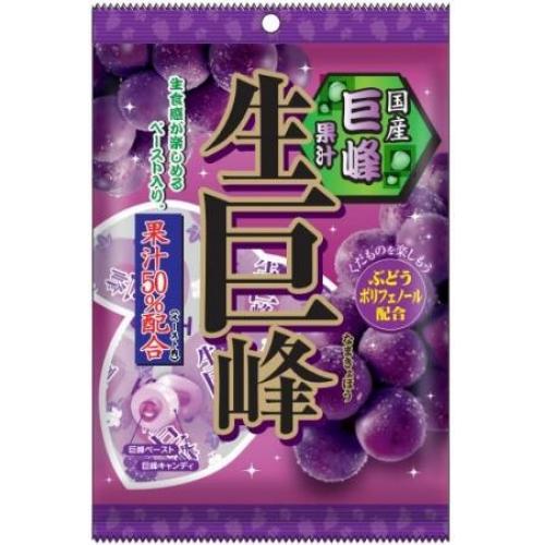 RIBON【生巨峰葡萄味夹心果汁糖】日本进口 100g