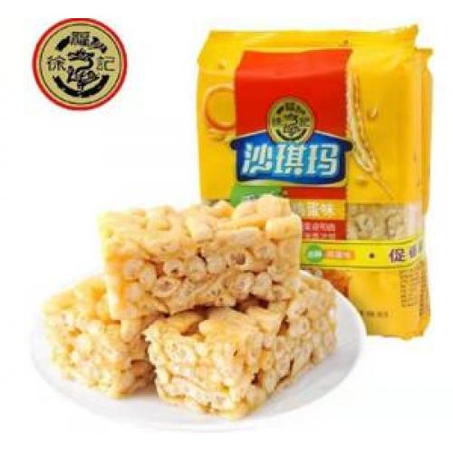徐福记 沙琪玛【香酥鸡蛋味】2袋特惠装 2x160g