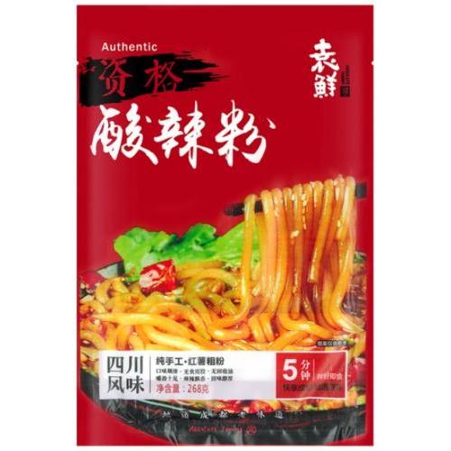 袁鲜【酸辣粉】四川风味 红薯粗粉 附带调料包 276g