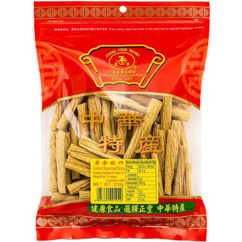 正丰【黄金枝竹】干锅火锅麻辣烫干豆筋长条腐竹棒/腐竹段 200g