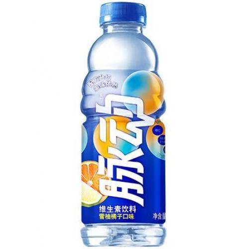 脉动【橘子口味】维生素饮料 600ml