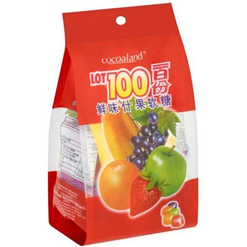 Lot100【综合水果果汁软糖】65g