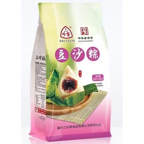 三珍斋 嘉兴粽子【豆沙粽】甜粽红豆泥馅 (2只装) 200g