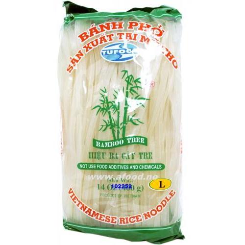 BAMBOO TREE【干河粉 5mm宽】越南PHO汤河粉 泰式PadThai炒河粉专用 400g