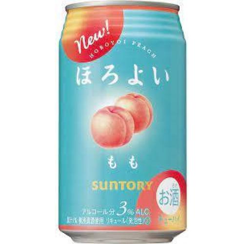 三得利 微醺果汁味汽泡鸡尾酒【白桃味】350ml