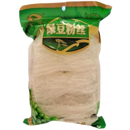 古松 【绿豆粉丝】火锅麻辣烫鸭血扇贝花甲粉专用龙口粉丝 (4扎装) 200g