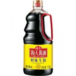 海天【鲜味生抽】大瓶特惠装 1.28L