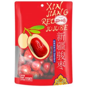 筷来筷往【新疆骏枣】大号肉厚和田大红枣 300g