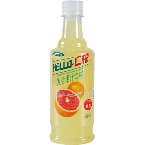 娃哈哈【Hello-C柚】复合果汁饮料 500ml