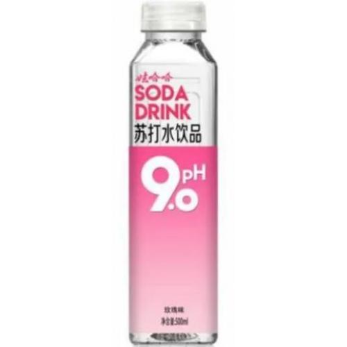 娃哈哈【玫瑰味苏打水】500ml