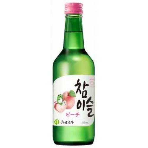 真露 韩式烧酒【白桃味/桃子味】韩国进口 13度 360ml