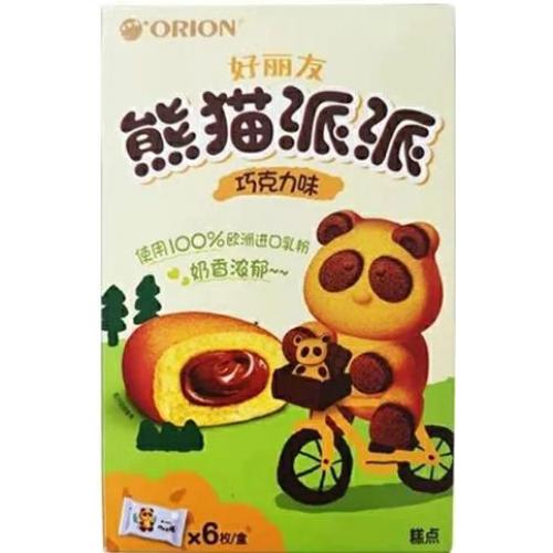 好丽友【熊猫派派 - 巧克力味】中盒 (6只装) 6x23g