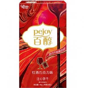 百醇【红酒巧克力味】注心饼干条/饼干棒 48g