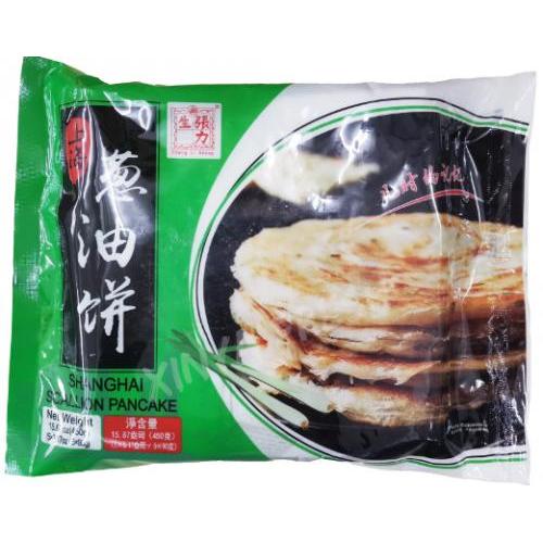 张力生【老上海葱油饼】上海风味速冻葱油煎饼 (5片装) 450g