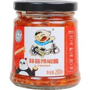 饭扫光【蒜蓉辣椒酱】拌饭调味蘸酱 210g