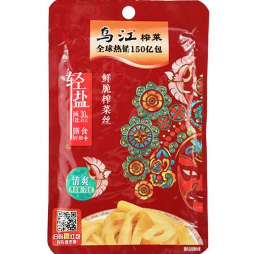 乌江 鲜脆菜丝【清爽】下饭菜/酱腌菜 (2袋装) 2x70g