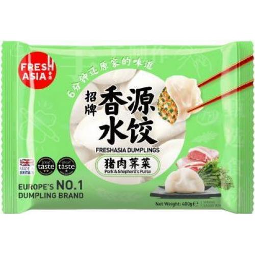 香源【猪肉荠菜水饺】400g