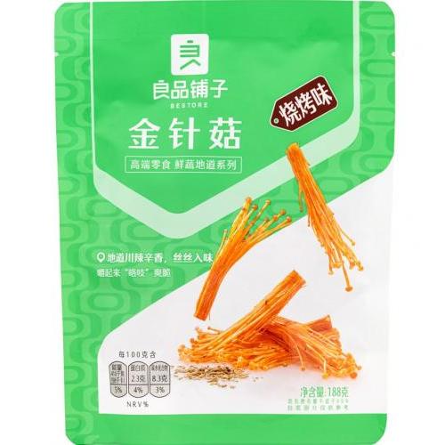 良品铺子 金针菇【烧烤味】188g