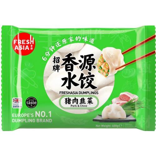 香源【猪肉韭菜水饺】400g