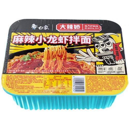 白象 大辣娇【小龙虾拌面 - 麻辣】(碗) 115g