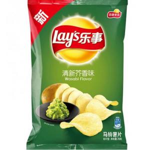 Lays乐事薯片 清新芥香味 70g