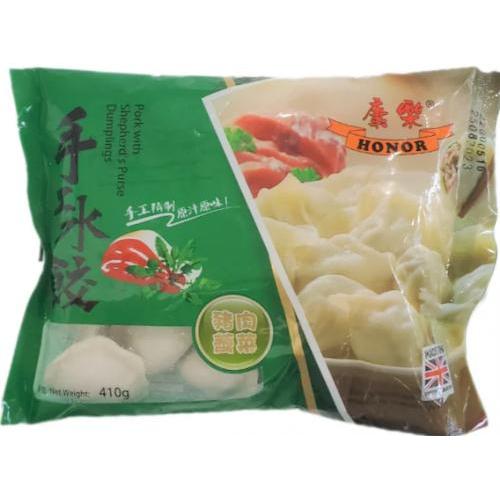 康乐 手工水饺【猪肉荠菜】410g