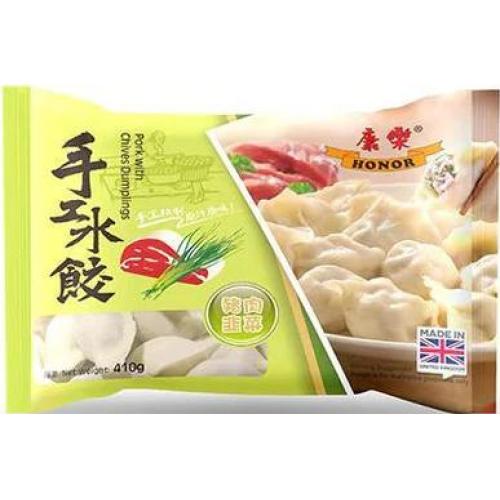 康乐 手工水饺【猪肉韭菜】410g