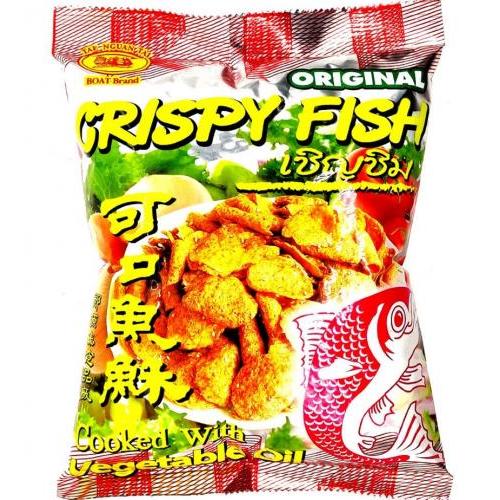 BOAT【可口鱼酥】沙爹鱼小吃 100g