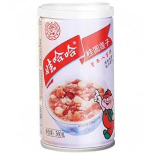 娃哈哈【桂圆莲子八宝粥】360ml