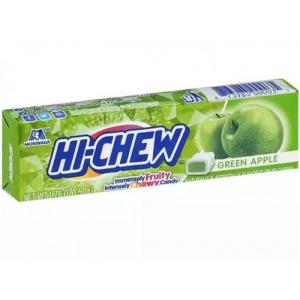 森永 嗨啾软糖【青苹果味】韩国进口 果泥夹心水果果汁软糖 50g