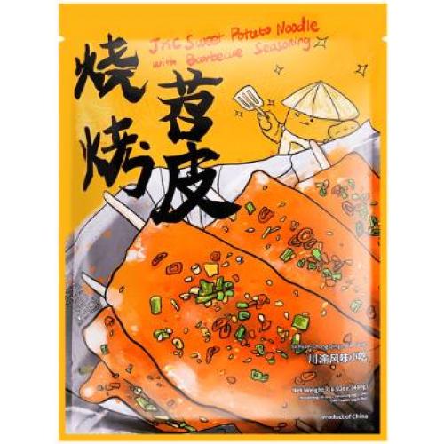 姜小闯【烧烤苕皮】内含正宗川渝烧烤调料 超大片装 滋滋冒泡超好吃 480g