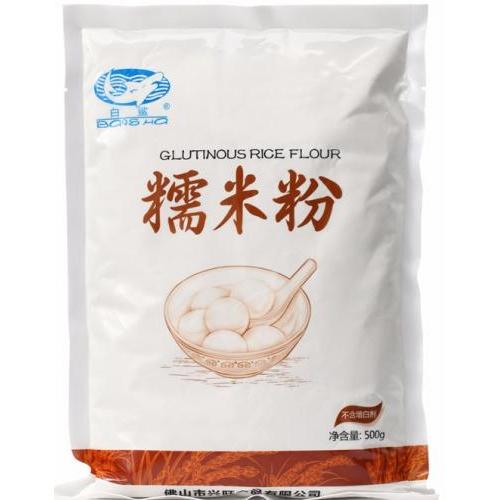 白鲨【糯米粉】元宵粉汤圆粉点心糕点专用粉 500g