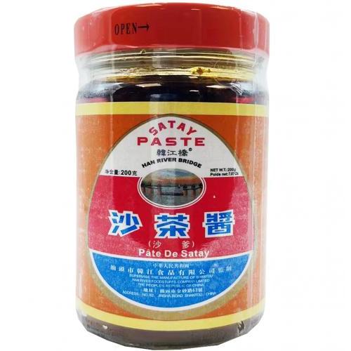 韩江桥【沙茶酱】潮汕特产牛肉火锅蘸酱/沙爹肥牛煲专用调料 200g