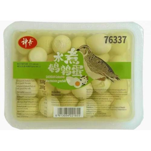 神丹【水煮鹌鹑蛋】(24-26颗左右) 火锅麻辣烫凉拌沙拉煮菜炖肉适用 510g