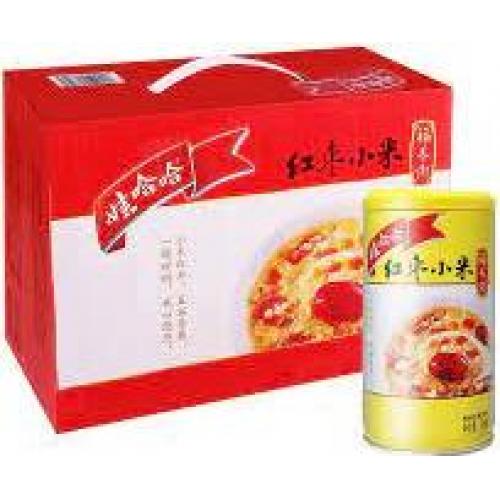 娃哈哈【红枣小米福养粥】(1箱12罐) 12x360ml