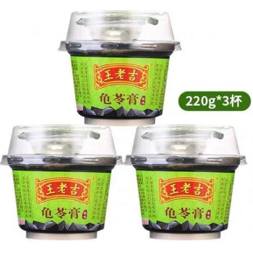 王老吉【龟苓膏 - 碗装】(3碗装) 3x220g
