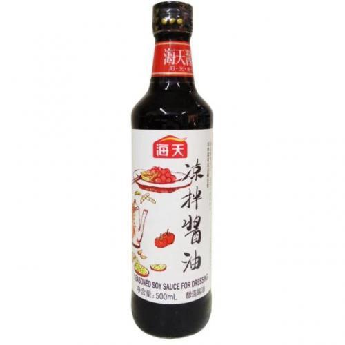 海天【凉拌酱油】非转基因黄豆酿造 烹饪凉拌菜肴蘸料 500ml