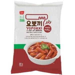 YOPOKKI 优波奇【清真辣味】即食辣炒年糕 韩国进口 (2人份) 280g