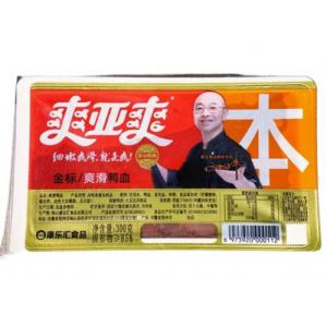 爽鸭爽 金标爽滑鸭血 300g