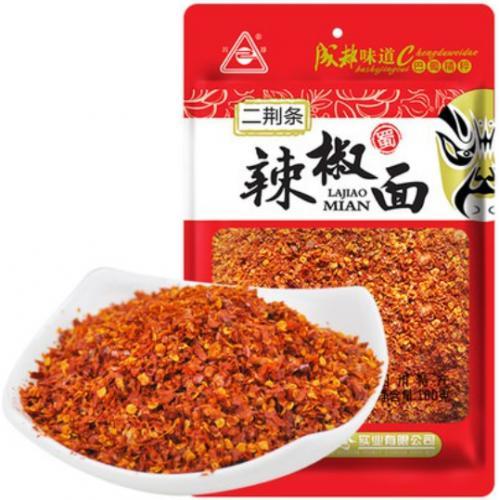 川珍【二荆条 辣椒面】香辣味/烧烤火锅串串香蘸料 100g