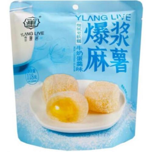 宜莲居【爆浆麻薯 - 牛奶蛋羹味】118g