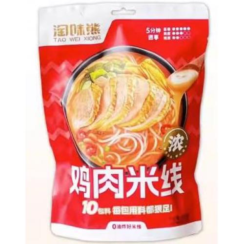 淘味熊【鸡肉米线】10包料 285g