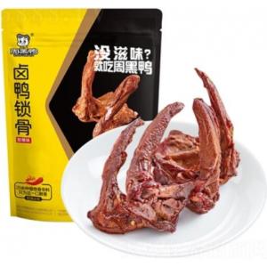 周黑鸭【卤鸭锁骨 - 甜辣味】66g