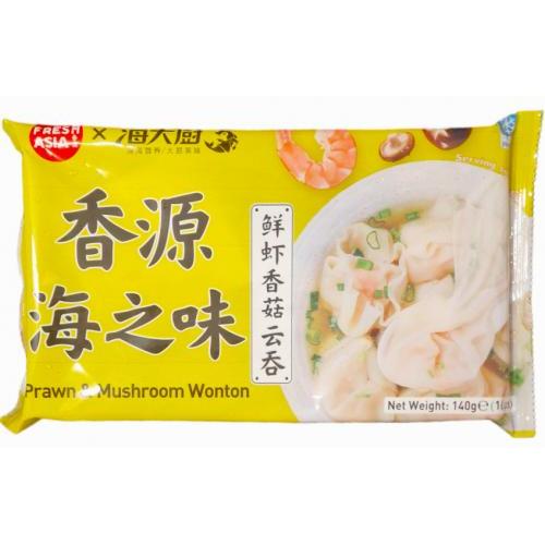 香源 海之味【鲜虾香菇云吞】140g