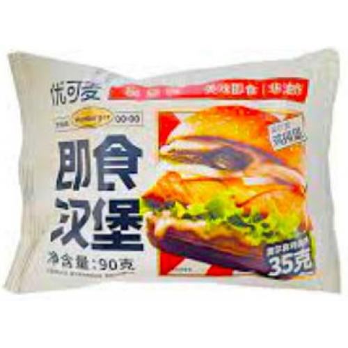 优可麦【奥尔良鸡排堡】即食汉堡 35g