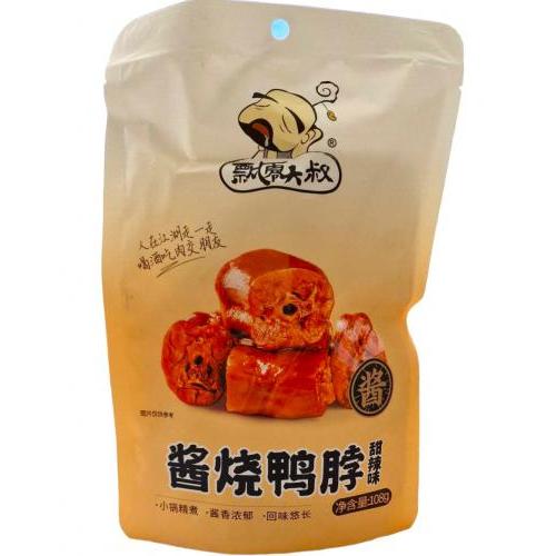 飘零大叔【酱烧鸭脖 - 甜辣味】108g