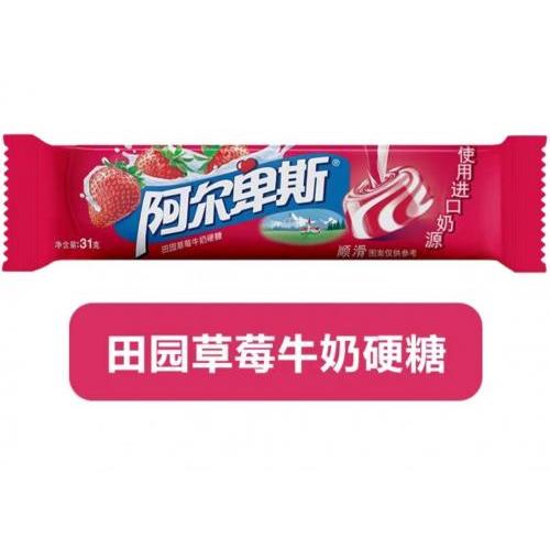 阿尔卑斯 硬糖【草莓牛奶味】31g