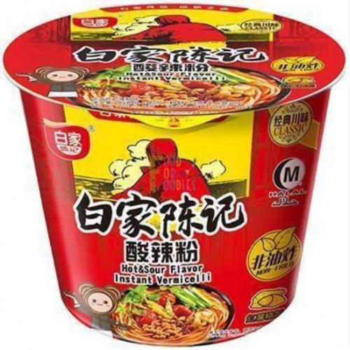 白家陈记 红薯粉丝 - 酸辣粉 (桶) 105g