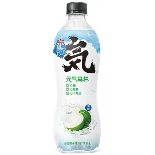 元气森林 苏打气泡水【海盐椰子味】480ml