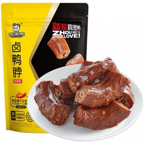 周黑鸭【卤鸭脖 - 甜辣味】60g